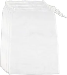 6 PCS Nut Milk Bag Filters, 1218 Inch Fine Mesh Cheese Cloth Strainer Bag, Reusable Food Filters, Multi-Purpose for Filtering Juice, Cheese, Coffee, Tofu, Yogurt and Tea
