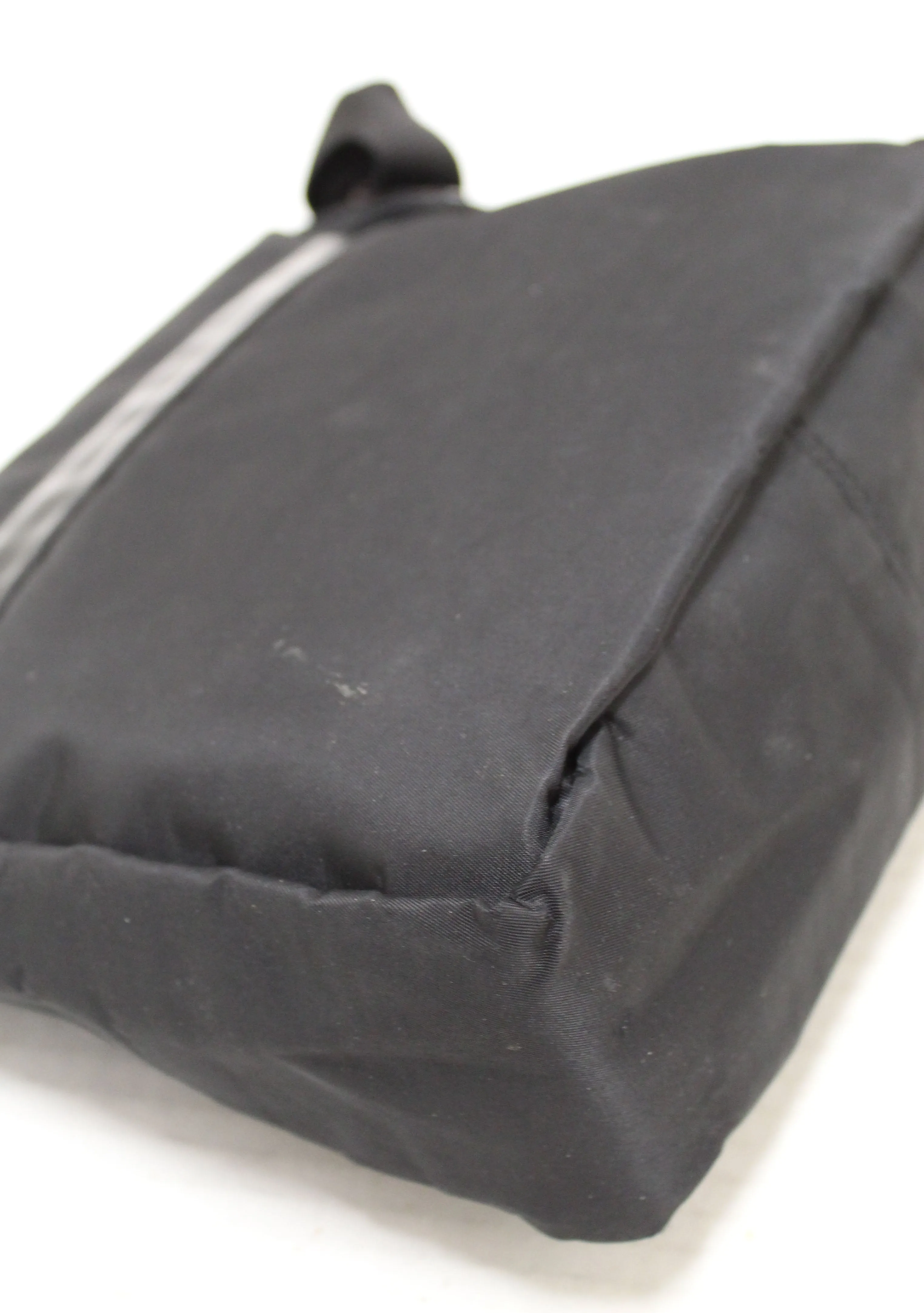 Authentic Prada Black Nylon Crossbody Messenger Bag