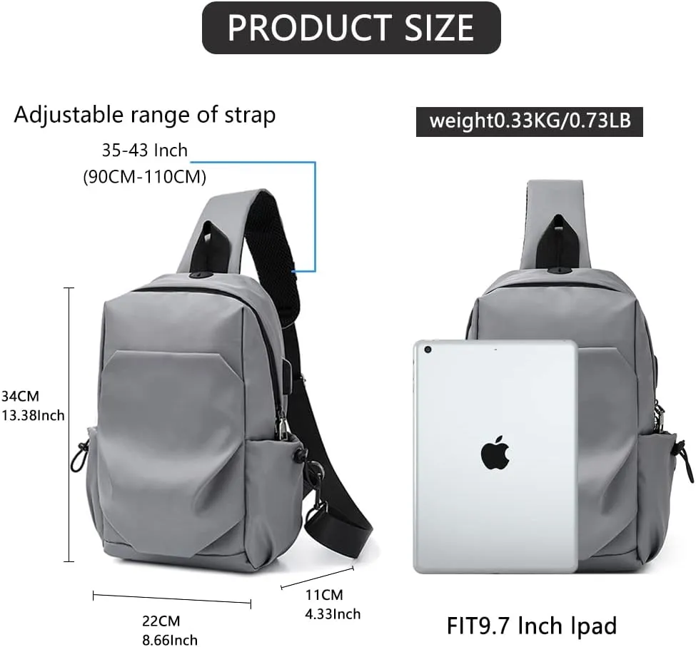 Backpack Sling Bag for men