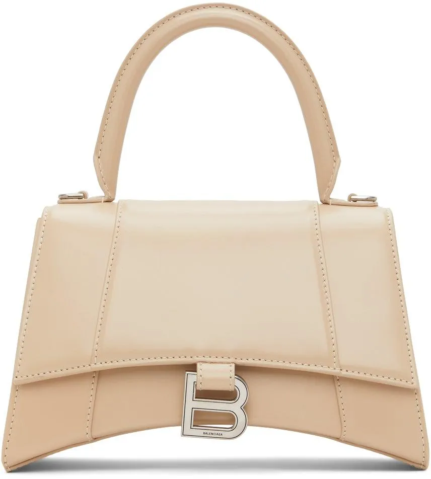 Balenciaga Beige Small Hourglass Bag