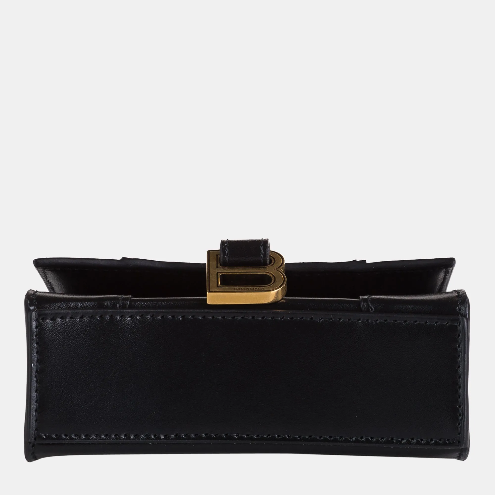 Balenciaga Black Mini Hourglass Bag
