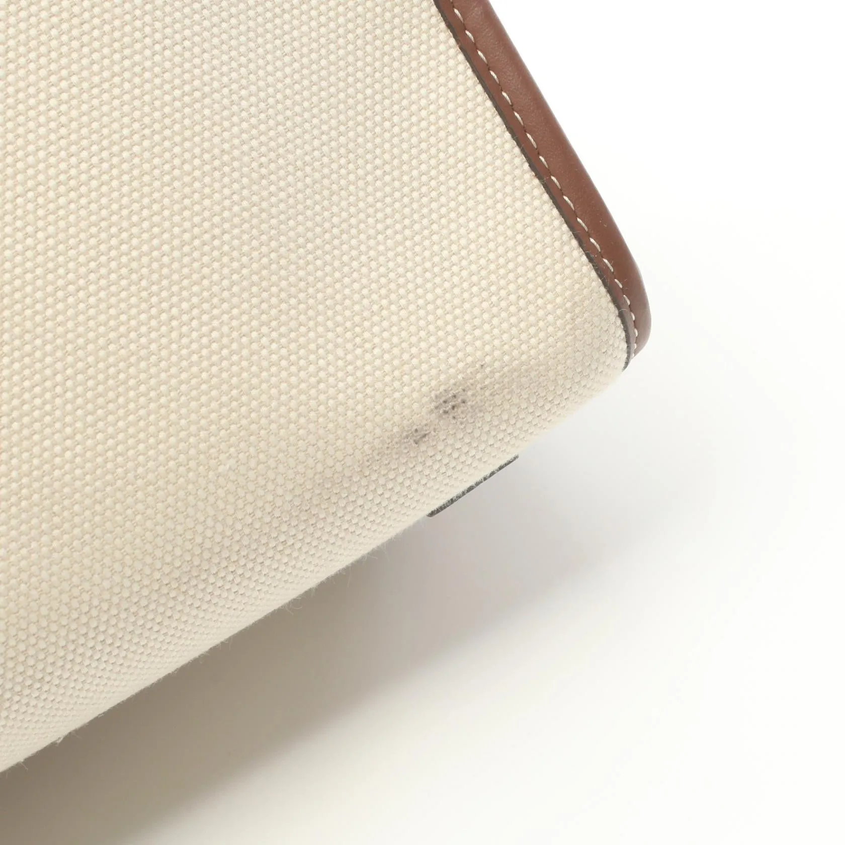 Burberry Canvas Leather Tote Bag