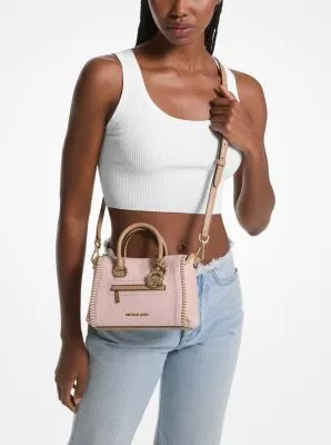 Carine Extra-Small Signature Logo Satchel