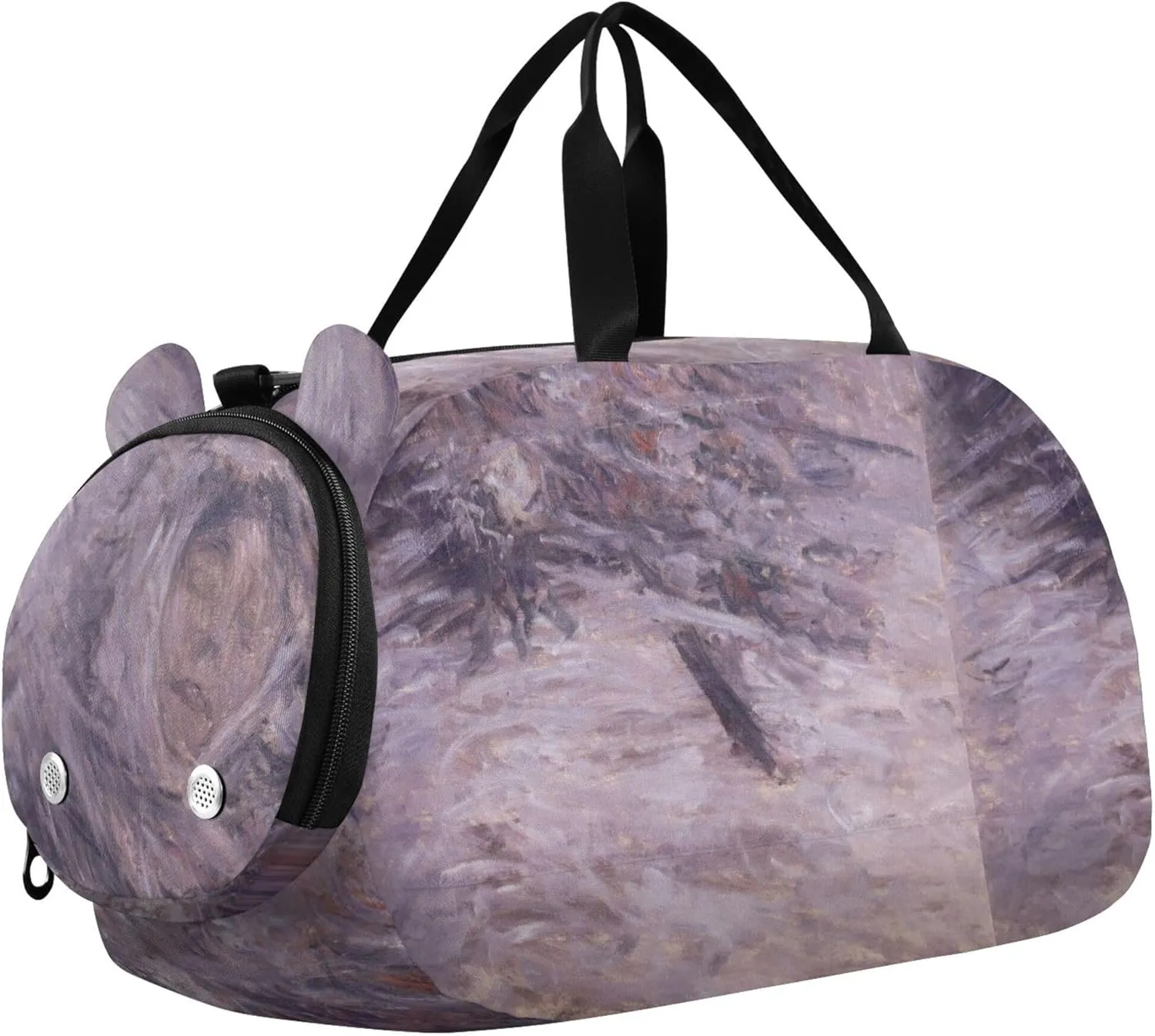 Carry on Duffel Bag Boys Claude Monet Camille Sur Son Lit Demort Overnight Bags Toddler Girls Duffle Bags Travel Tote Sports Dance Bag