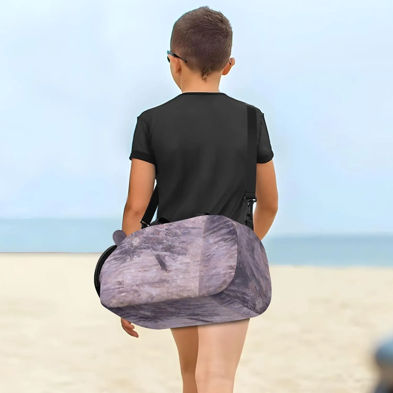 Carry on Duffel Bag Boys Claude Monet Camille Sur Son Lit Demort Overnight Bags Toddler Girls Duffle Bags Travel Tote Sports Dance Bag