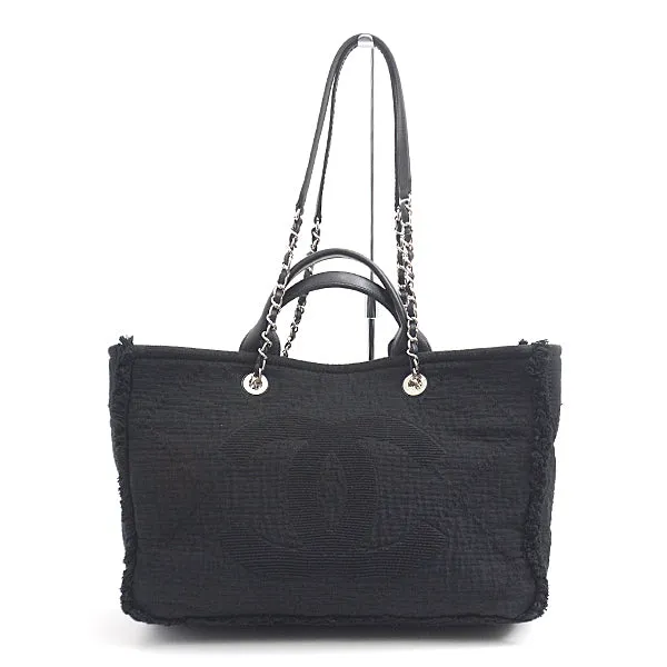 Chanel Canvas Deauville 2WAY Tote Bag