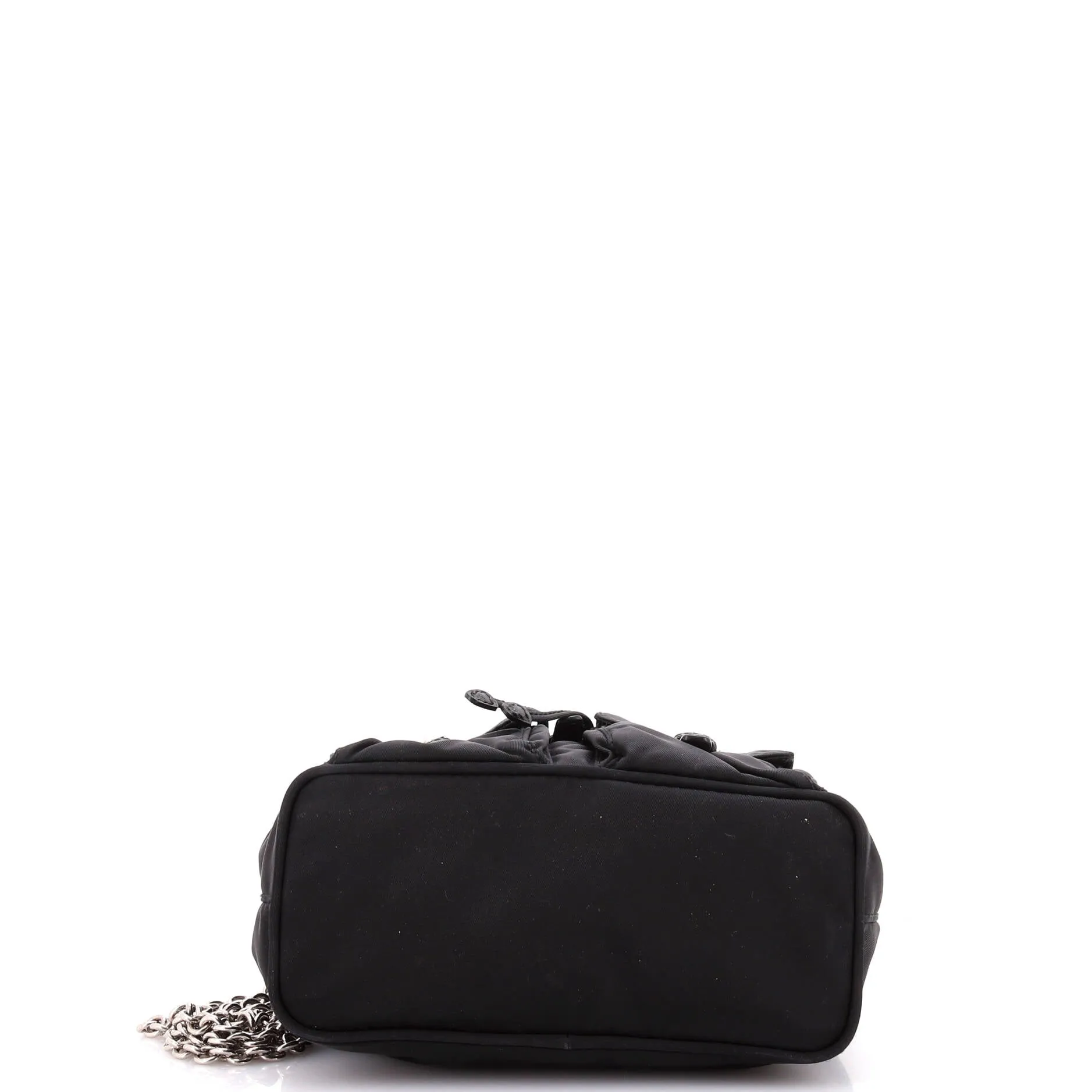 Convertible Chain Backpack Tessuto Mini