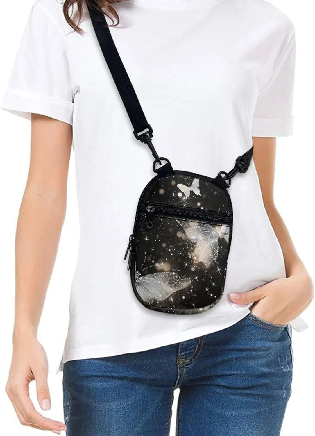 Crossbody Bags Girls Women Gift Fashion Shoulder Bag Cell Phone Pouch with Adjustable Strap Small Messenger Bag