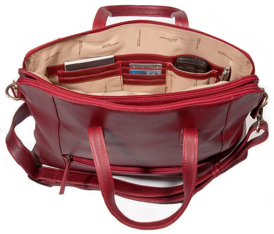 Derek Alexander BRISTOL- Unisex EW Slim Three-Comptment Business Case