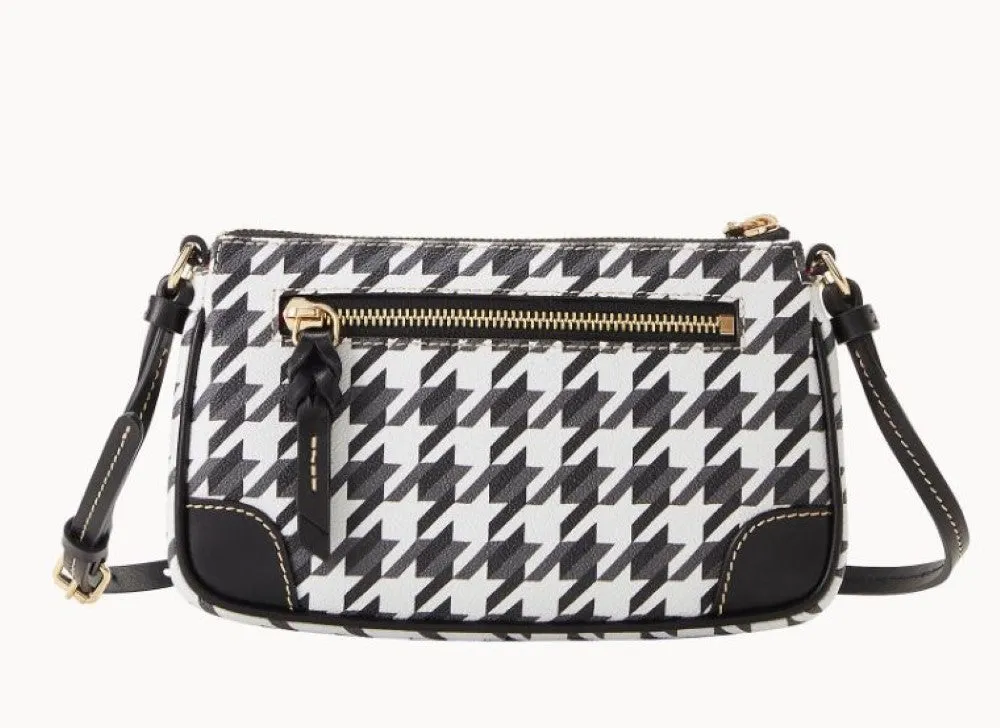Dooney & Bourke Houndstooth Slim Crossbody Handbag
