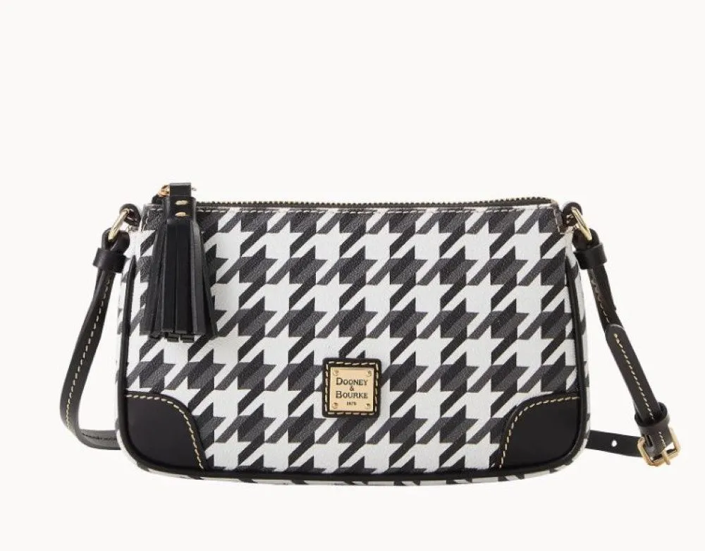 Dooney & Bourke Houndstooth Slim Crossbody Handbag