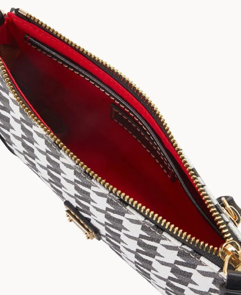 Dooney & Bourke Houndstooth Slim Crossbody Handbag