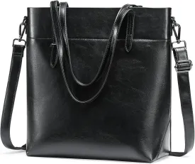 FALAN MULE Handbags Wallet for Women Genuine Leather Tote Bags Top Handle Satchels Adjustable Straps Shoulder Bag