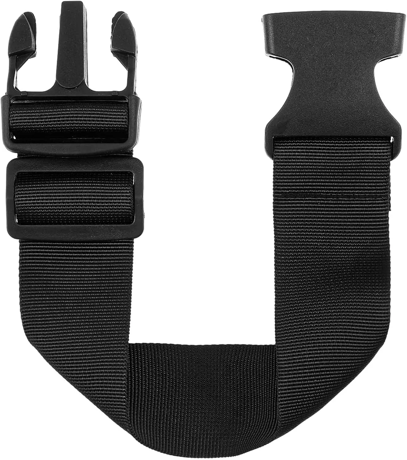 Fanny Pack Extender Strap Suitable for Pander, 11-16 inch Adjustable Buckle Bag Strap Extender, Crossbody Bag Extender Chain for Everywhere (1.48inch Opening)