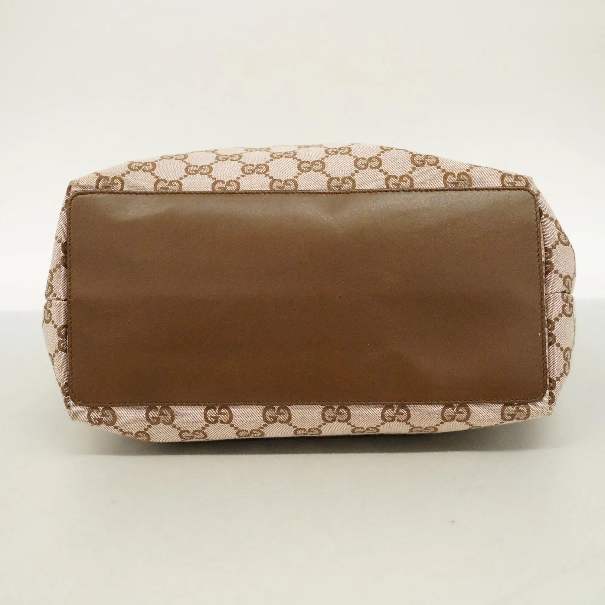 GUCCI  GG Canvas Tote Bag 002 1098 Women's Tote Bag Brown,Pink