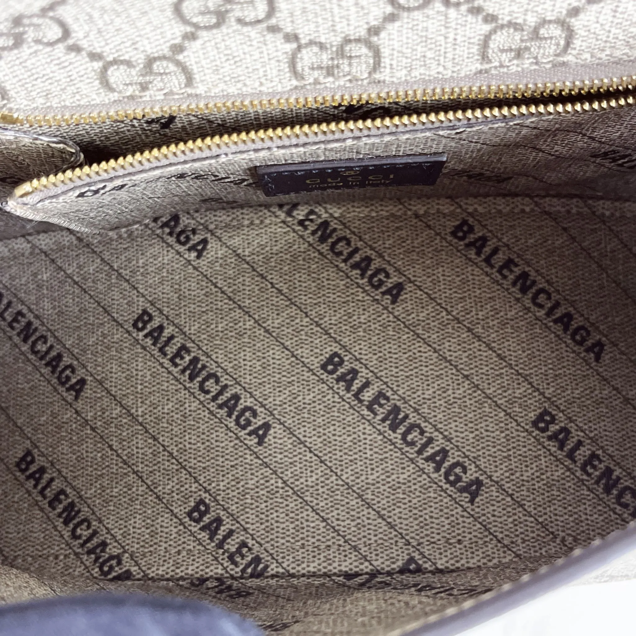 Gucci X Balenciaga Hacker Project Hourglass Bag