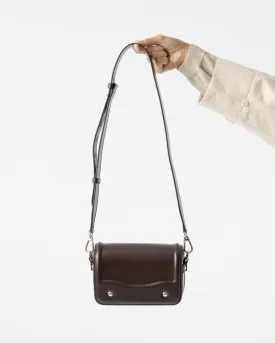 Lemaire Ransel Mini Satchel in Pecan Brown