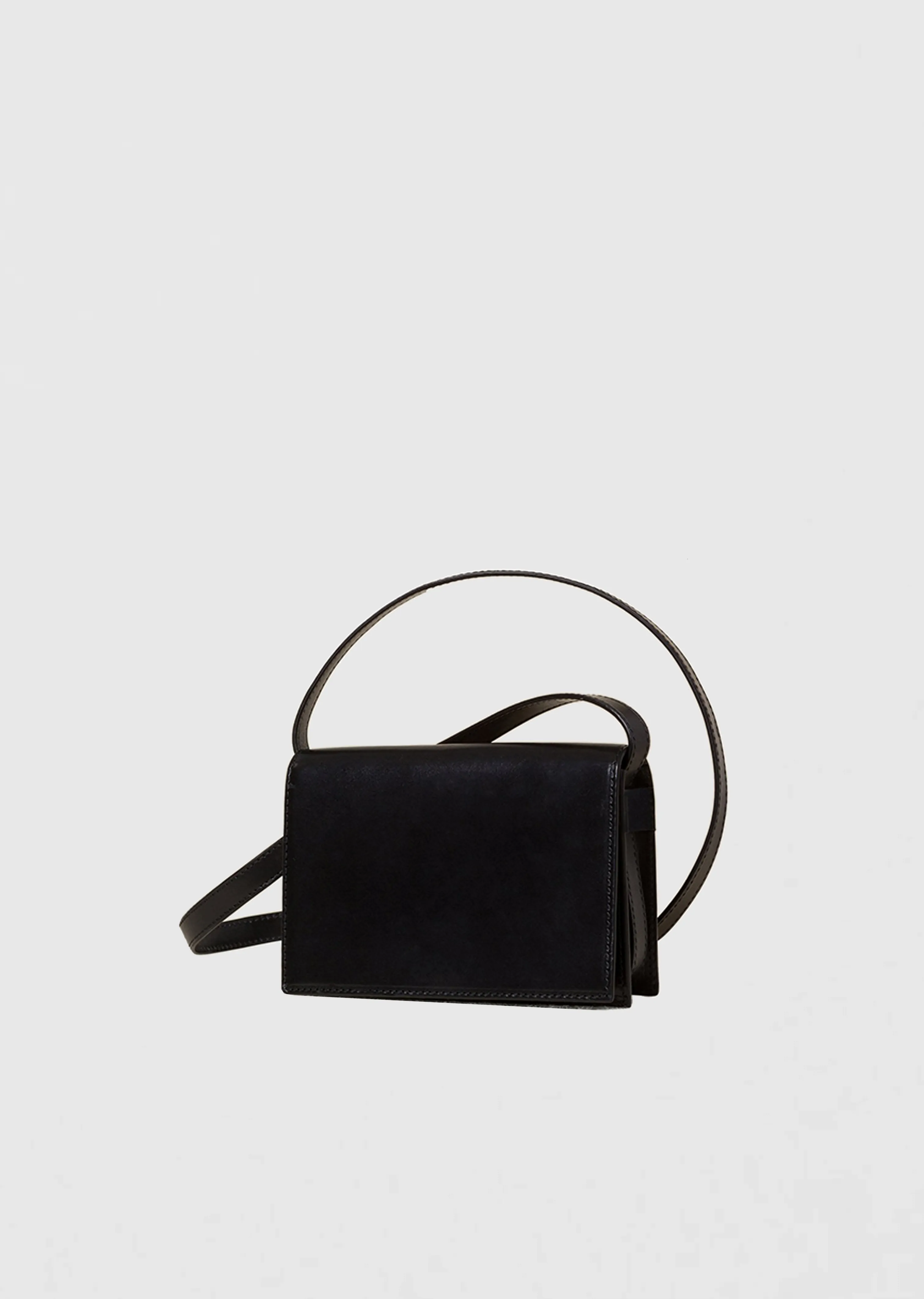 Mini Satchel Bag — Black