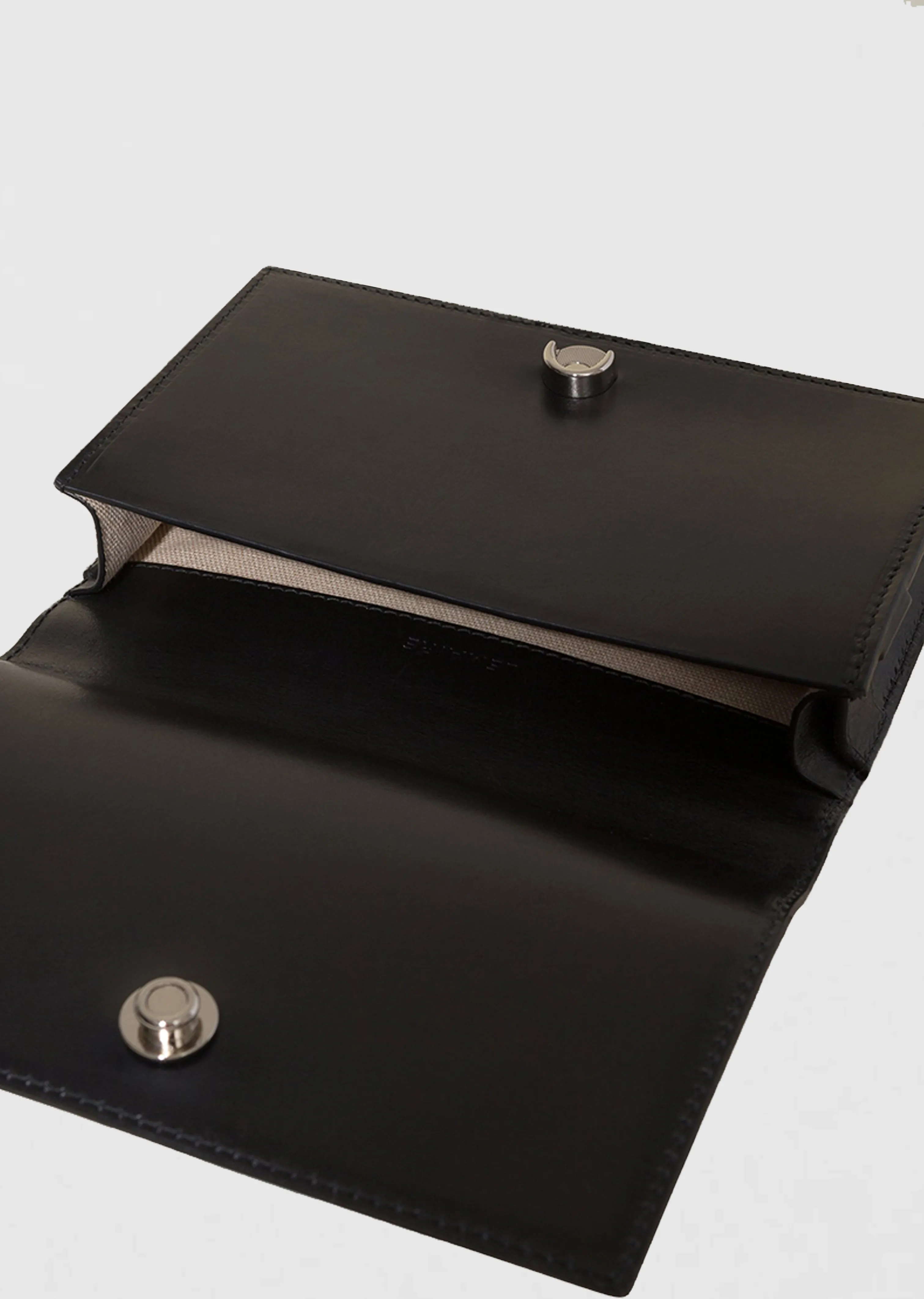 Mini Satchel Bag — Black