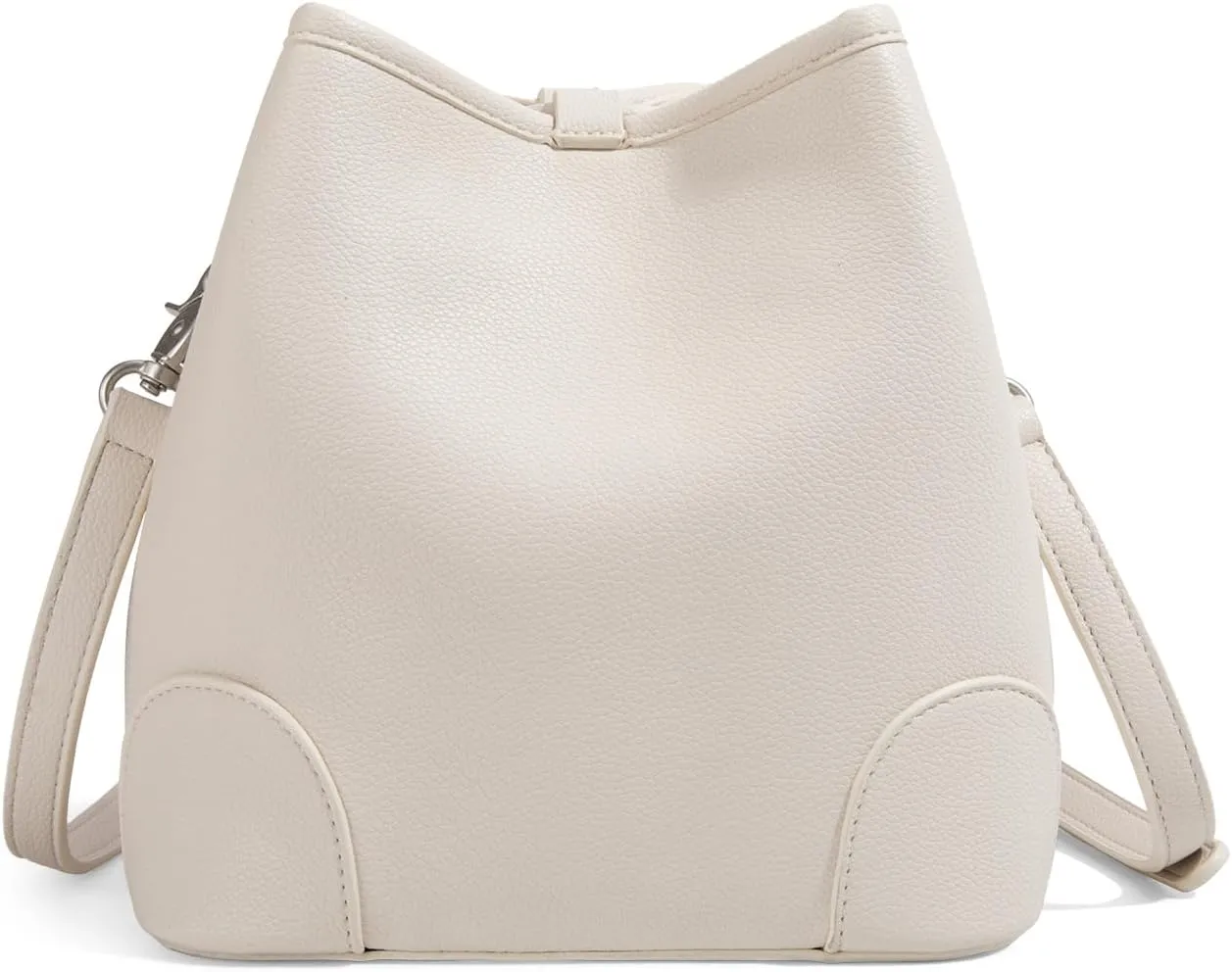 Montana West Lee Small Crossbody Bags for Women Drawstring Bucket Purse with Adjustable Strap