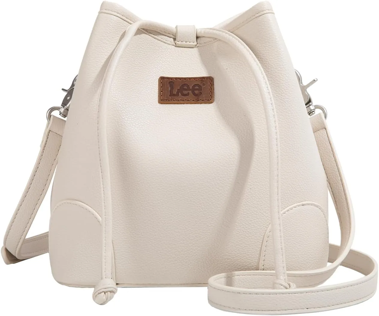 Montana West Lee Small Crossbody Bags for Women Drawstring Bucket Purse with Adjustable Strap