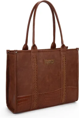 Montana West  Wrangler Tote Bag for Women Western Cow Print Purse Designer Top Handle Handbags