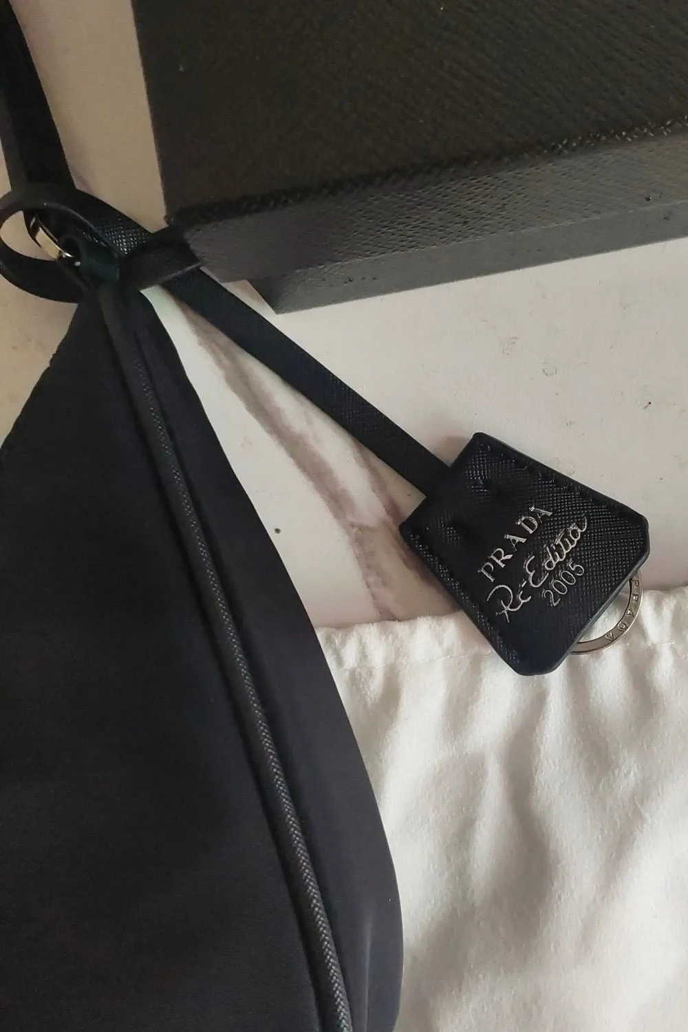 P Re-Edition 2005 Re-Nylon & Saffiano Mini Bag