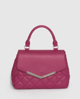 Pink Fiala Top Handle Bag
