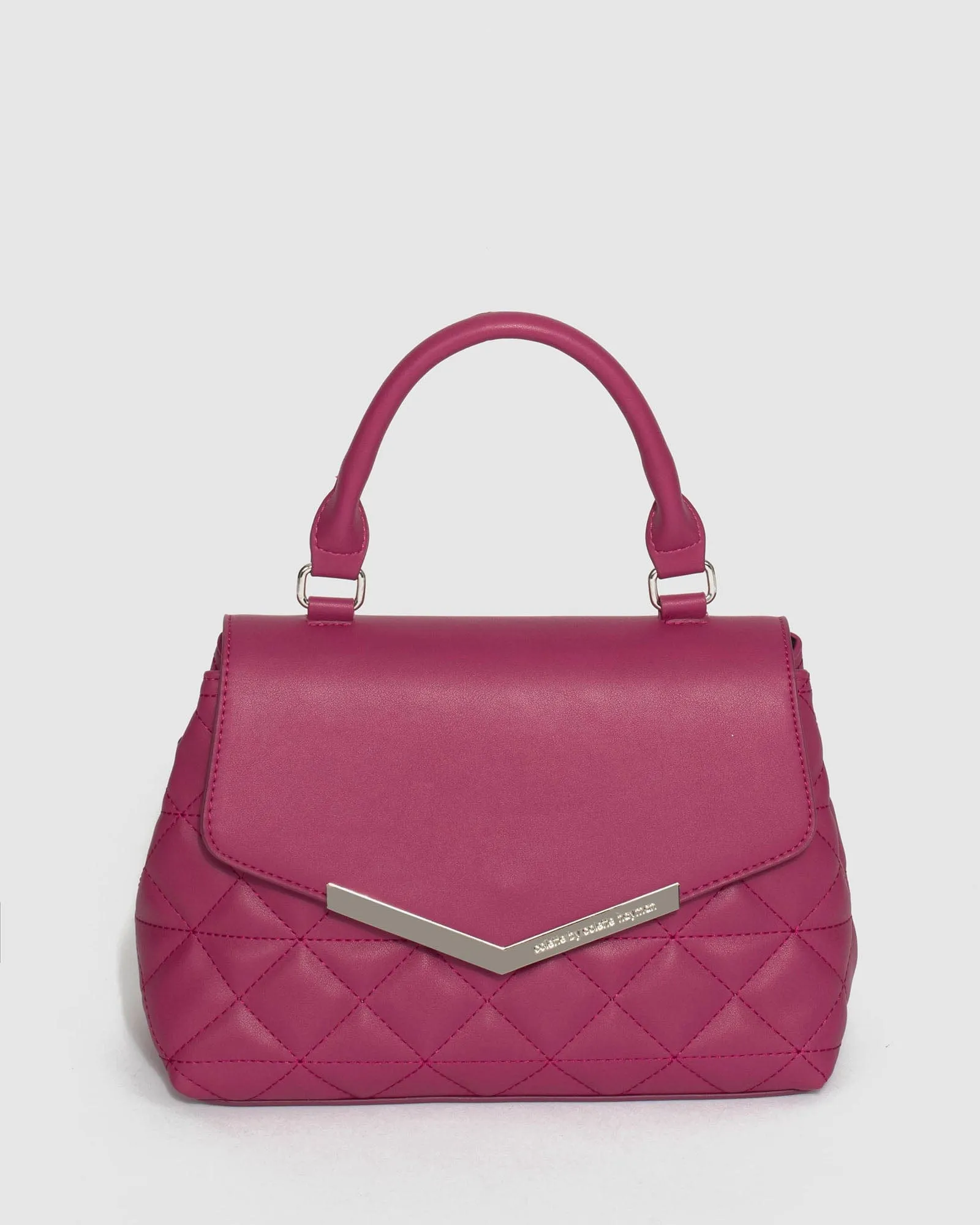 Pink Fiala Top Handle Bag
