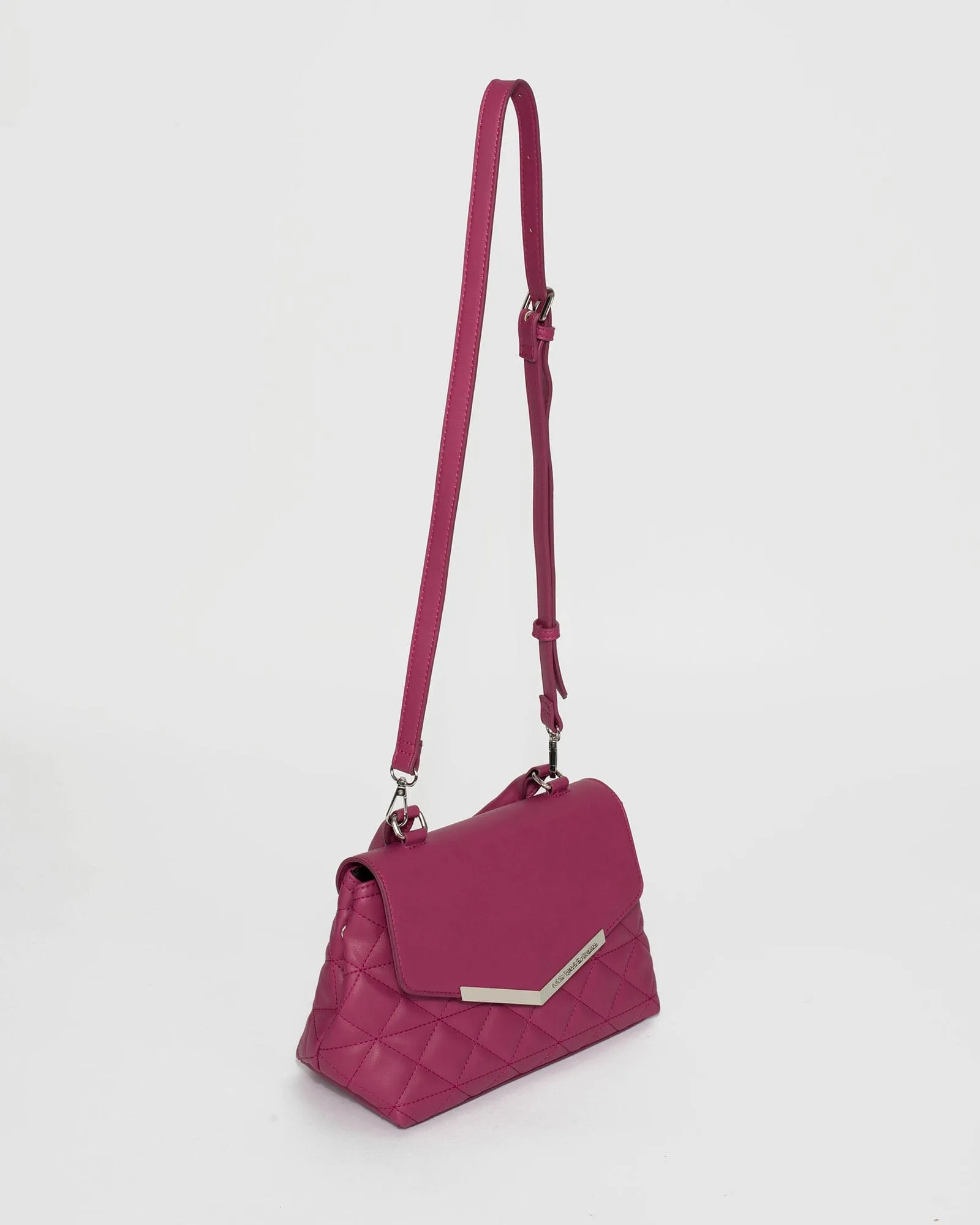 Pink Fiala Top Handle Bag