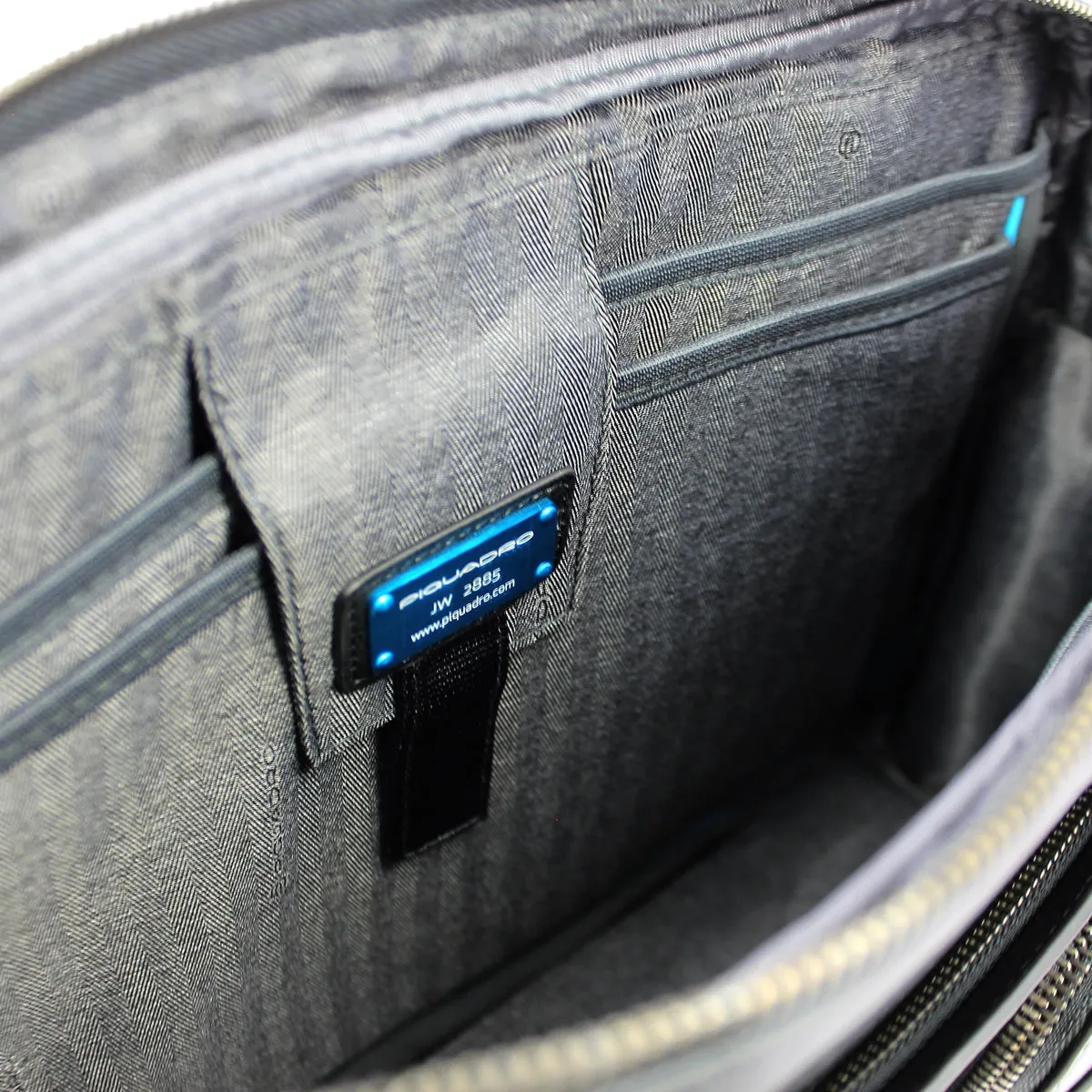 Piquadro - Laptop briefcase Black Square 15.0 Connequ - CA2849B3 - NERO