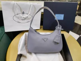 PRA Re-Nylon Prada Re-Edition 2000 mini bag Axillary pouch 1NE515 light purple