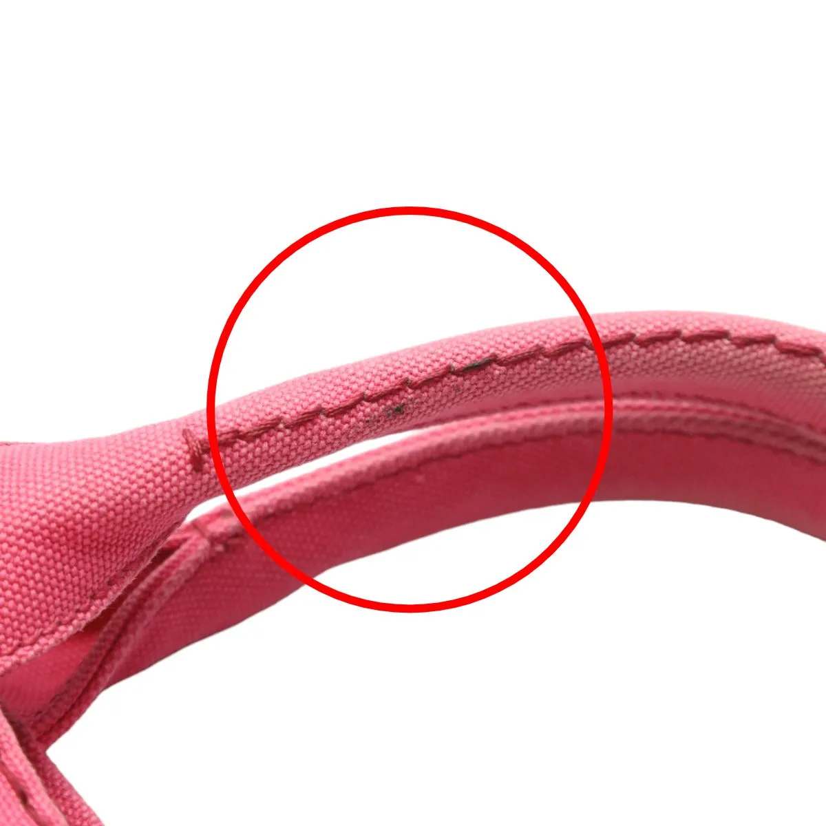 PRADA Tote Bag 1BG439 Cotton canvas pink Tote Bag Cotton canvas Canapa mini Women Used