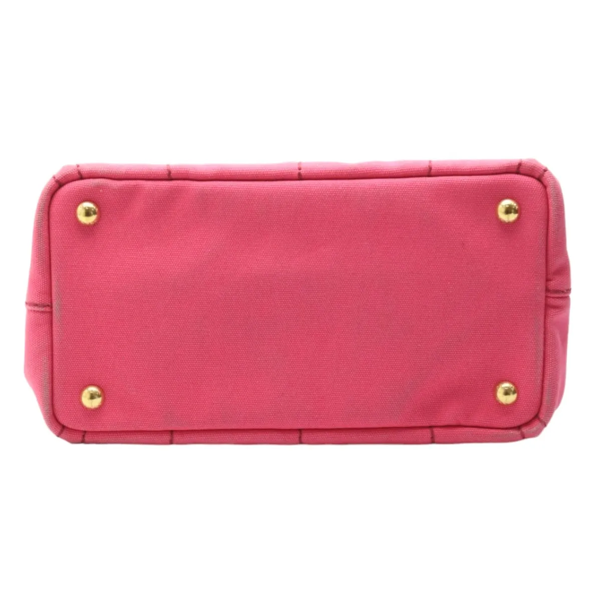 PRADA Tote Bag 1BG439 Cotton canvas pink Tote Bag Cotton canvas Canapa mini Women Used