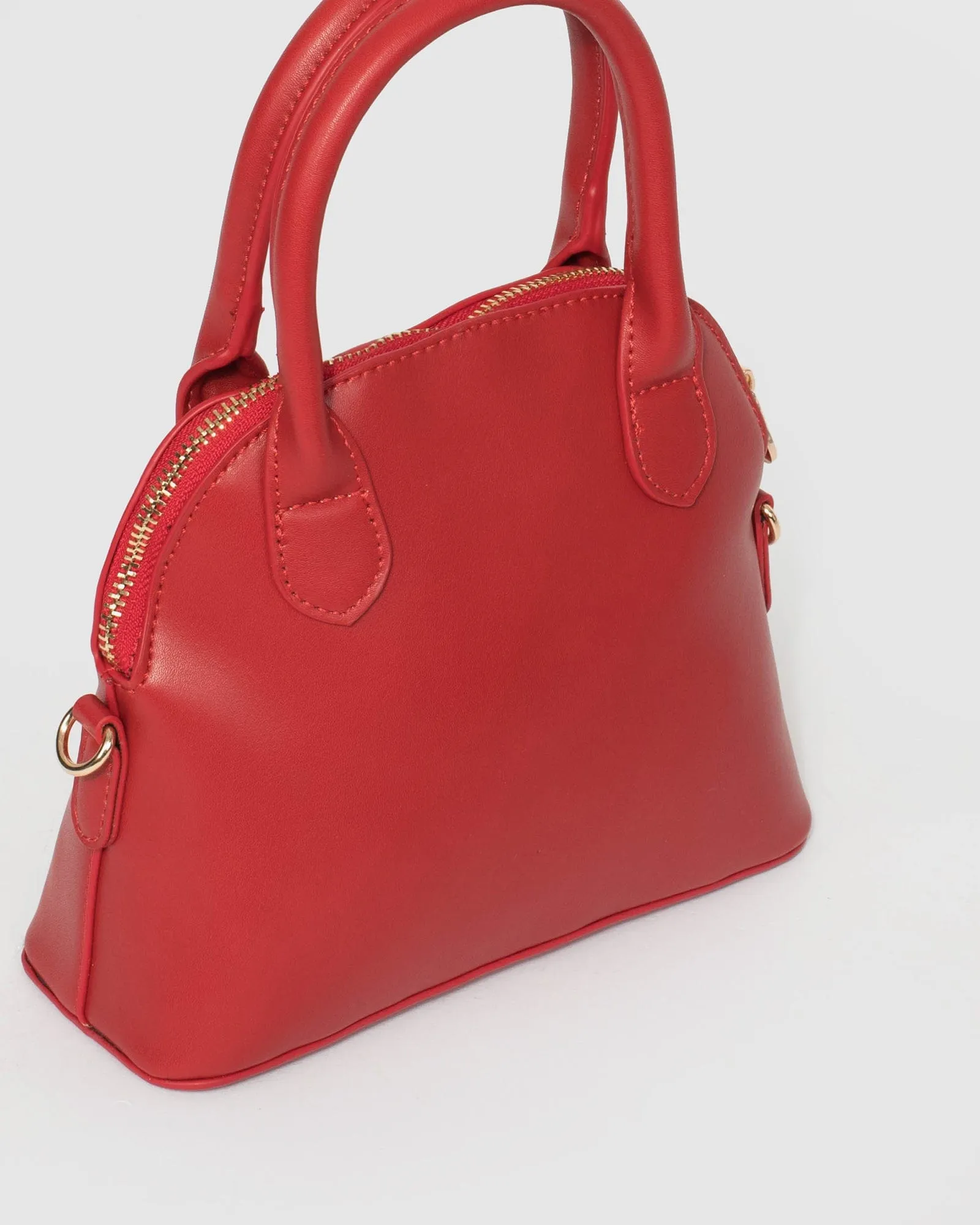Red Hua Top Handle Bag