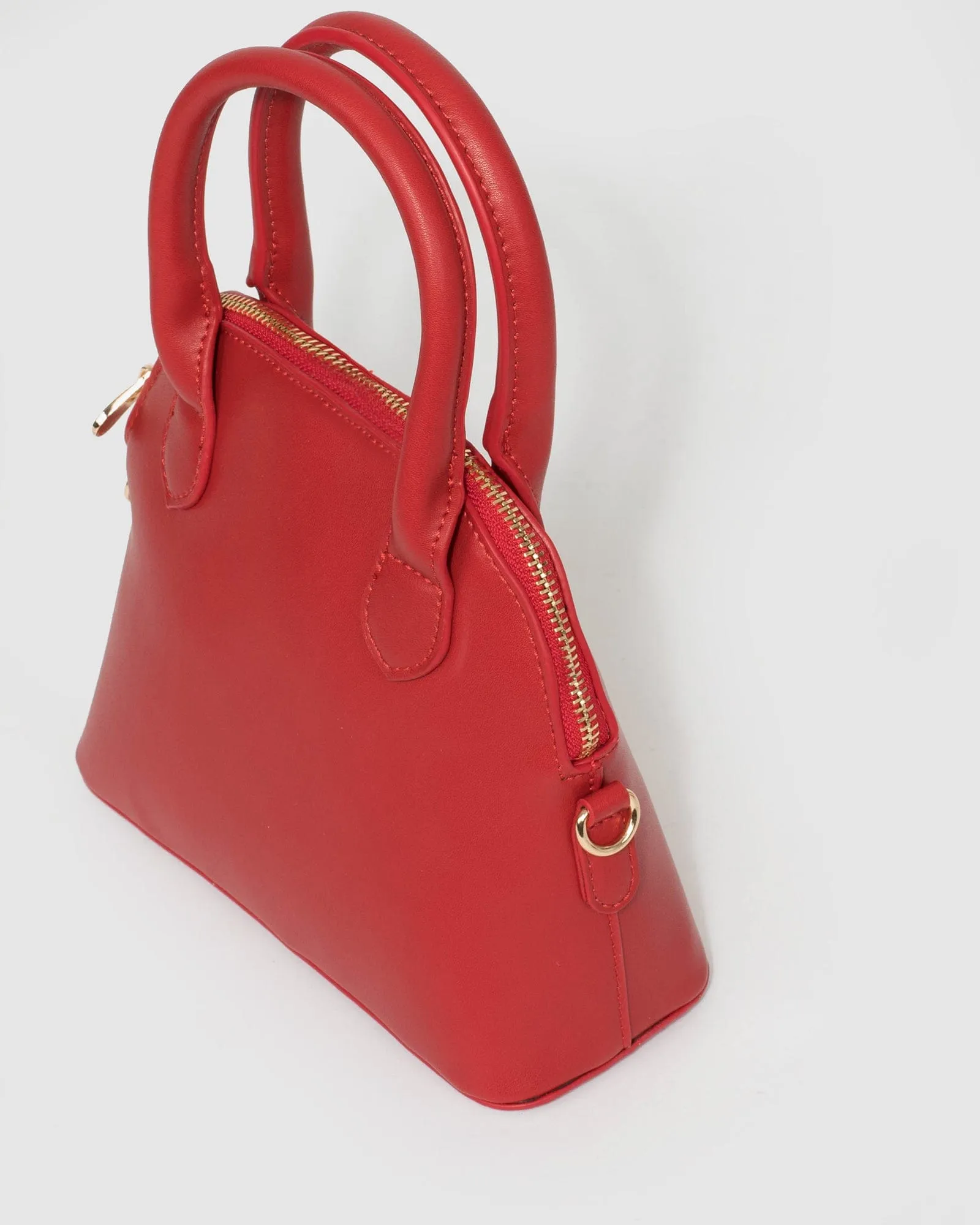 Red Hua Top Handle Bag