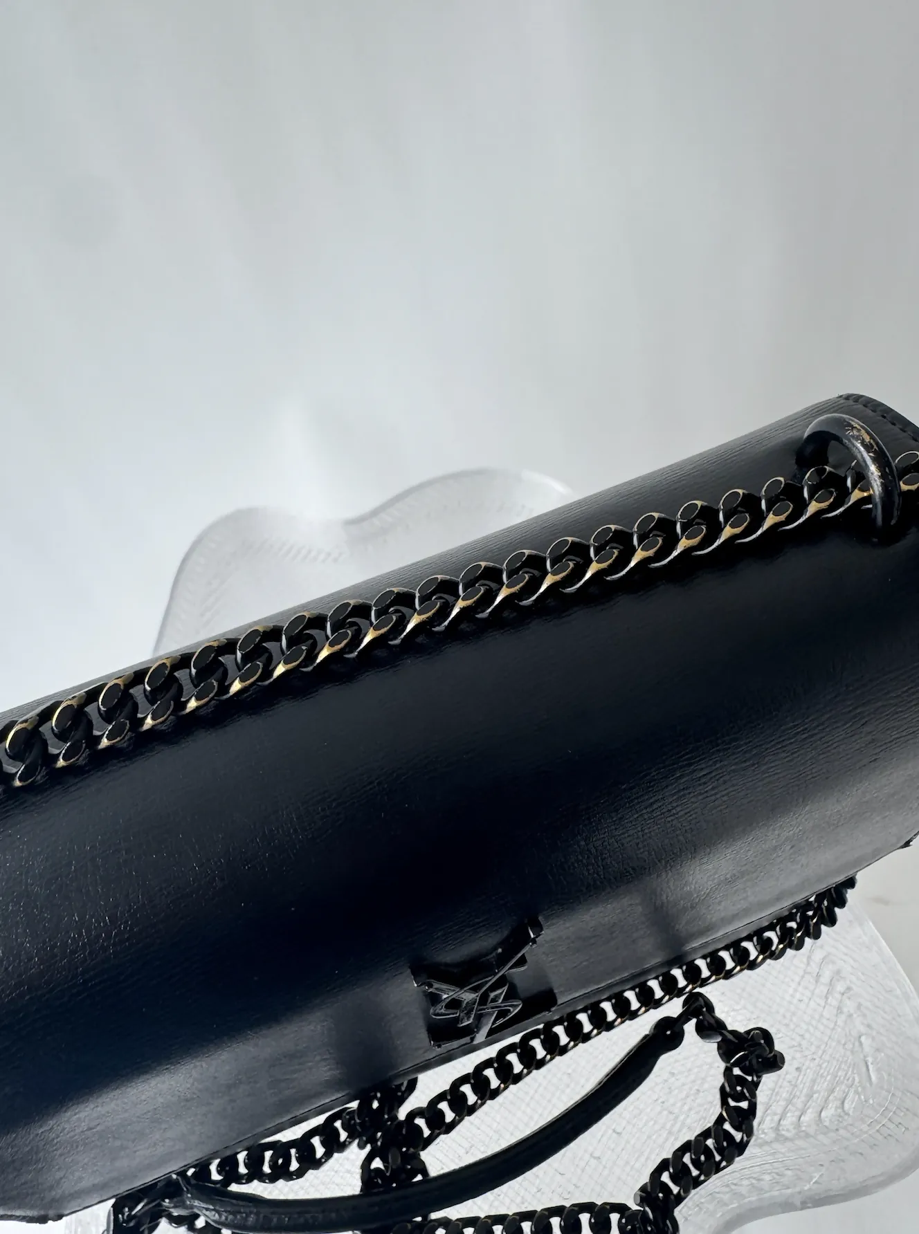 Saint Laurent Sunset leather crossbody bag - full set