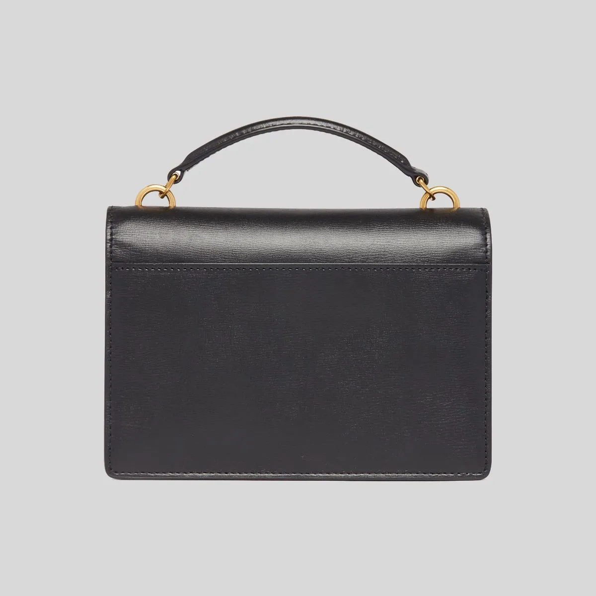SAINT LAURENT YSL Sunset Chain Wallet In Smooth Leather Black RS-533026D422W