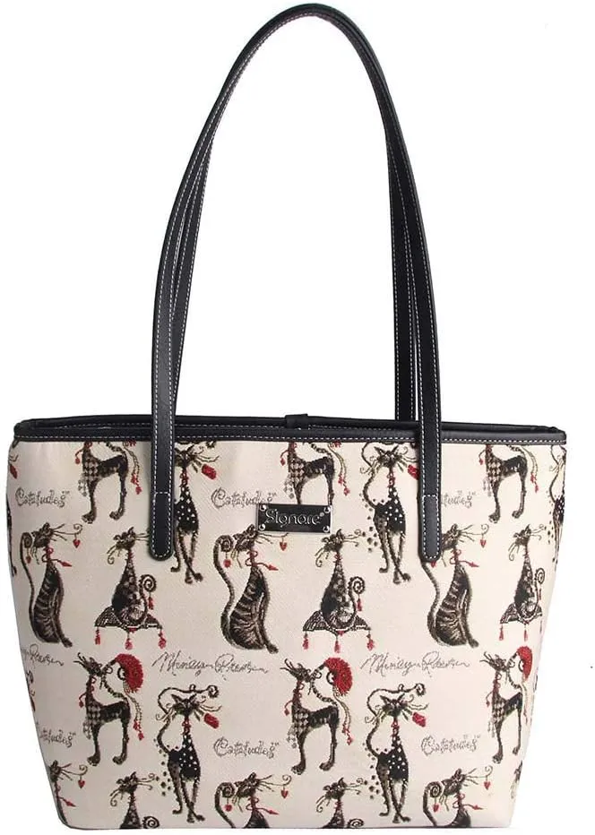 Signare Tapestry Shoulder Bag Tote Bag for Women with Travel or Work Tote Bags for Women