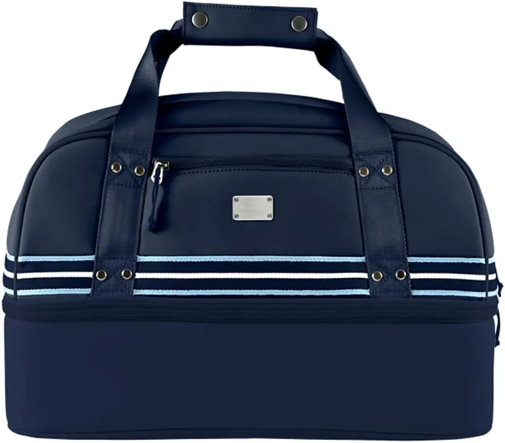 Sun Mountain Mid-Stripe Boston Bag - Navy-Frost