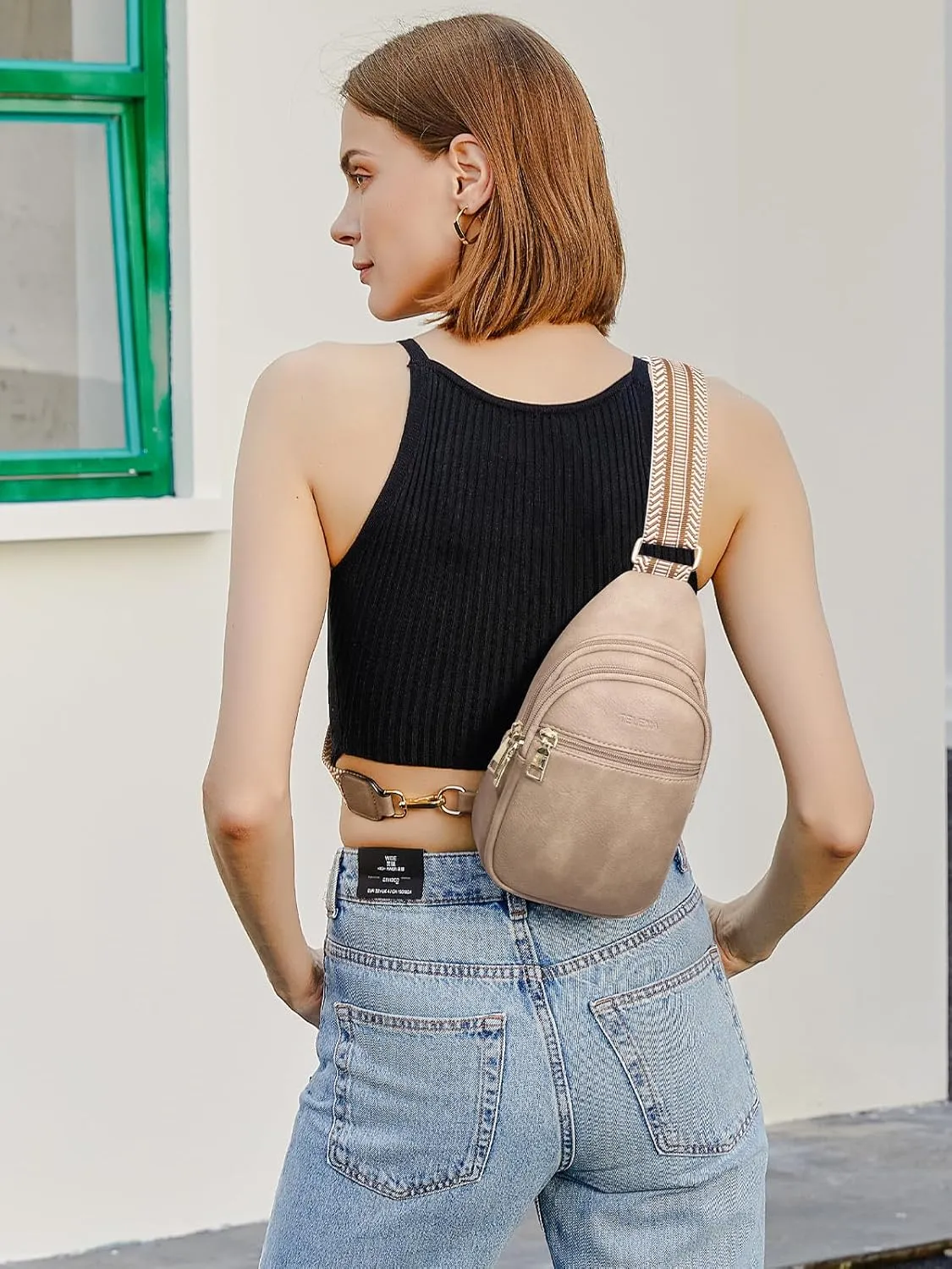 Telena Crossbody Bags for Women Cross Body Sling Bag with Adjustable Shoulder Strap
