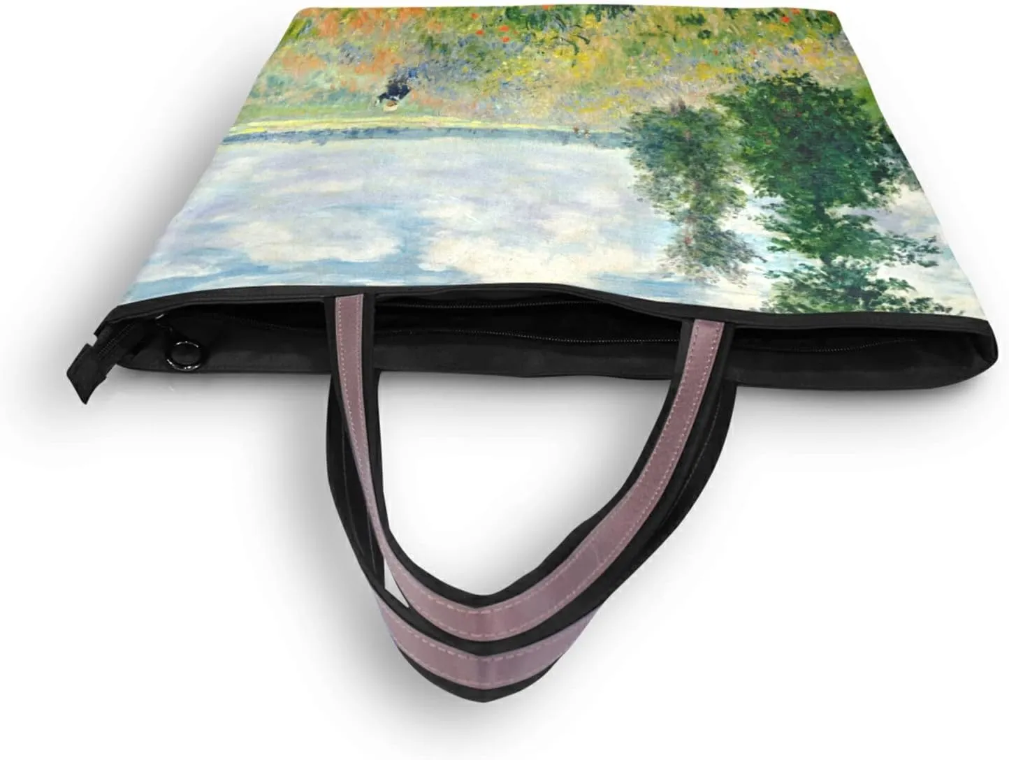 Women's Tote Shoulder Bag Monet Sailboat Sea Top Handle Bag Handbag