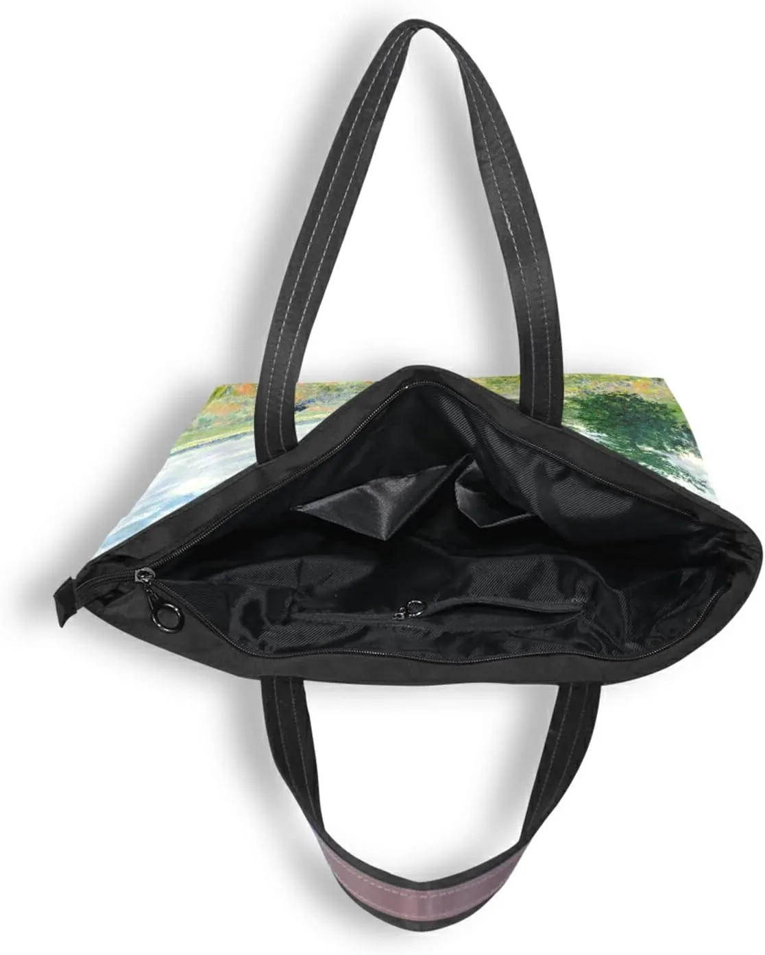 Women's Tote Shoulder Bag Monet Sailboat Sea Top Handle Bag Handbag