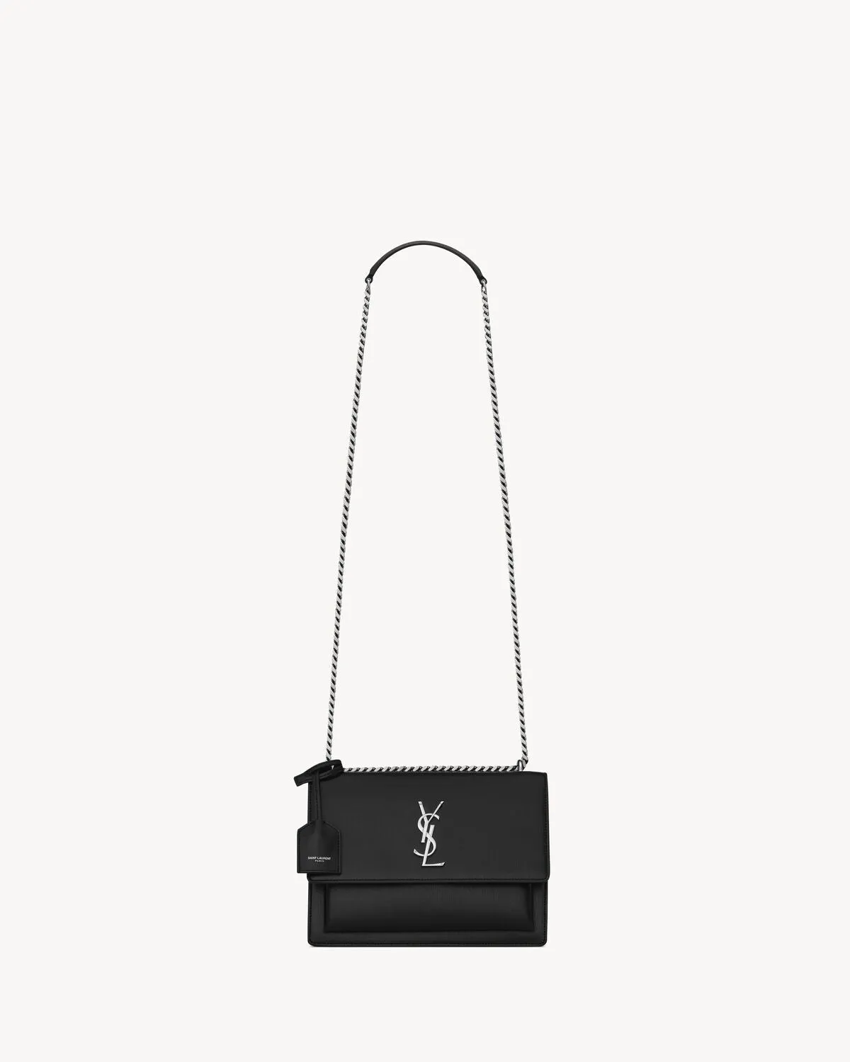YSL Hand Bag- SUNSET LINE MEDIUM CHAIN BAG IN SMOOTH LEATHER